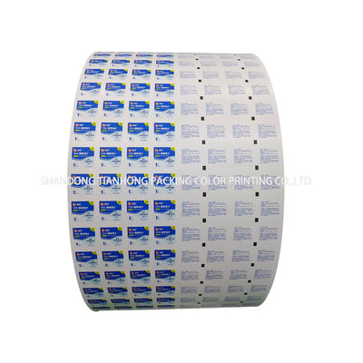 Flexografie Logo Printing CPP OPP Aluminium Foil Roll Film voor PE LWC Paper Structure