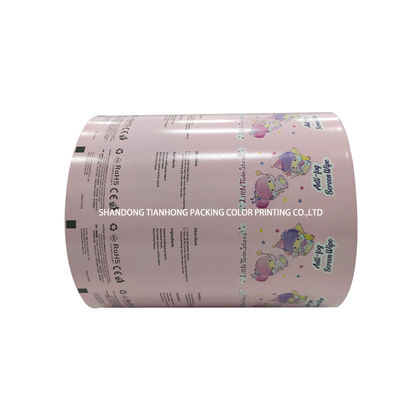 Flexografie Logo Printing CPP OPP Aluminium Foil Roll Film voor PE LWC Paper Structure