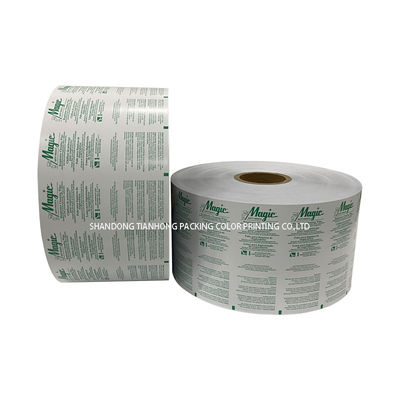 Automatische verpakkingsmachine Materiaal Flexografie Gedrukte aluminiumfolie rolfilm